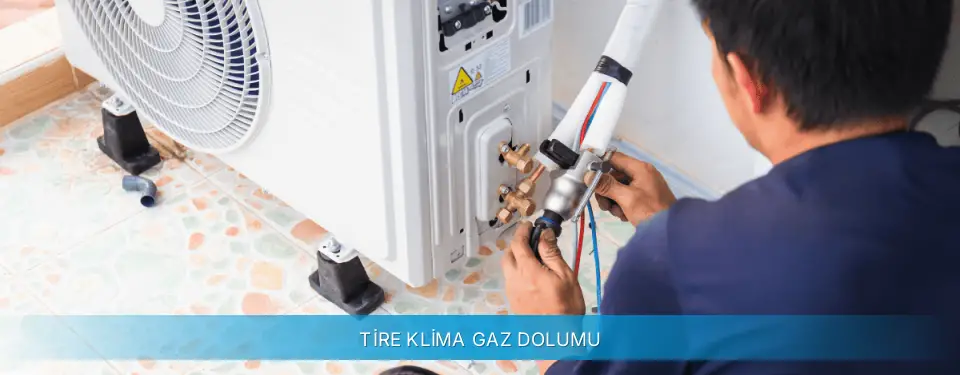 Tire İlçemi Gree Klima Gaz Dolumu